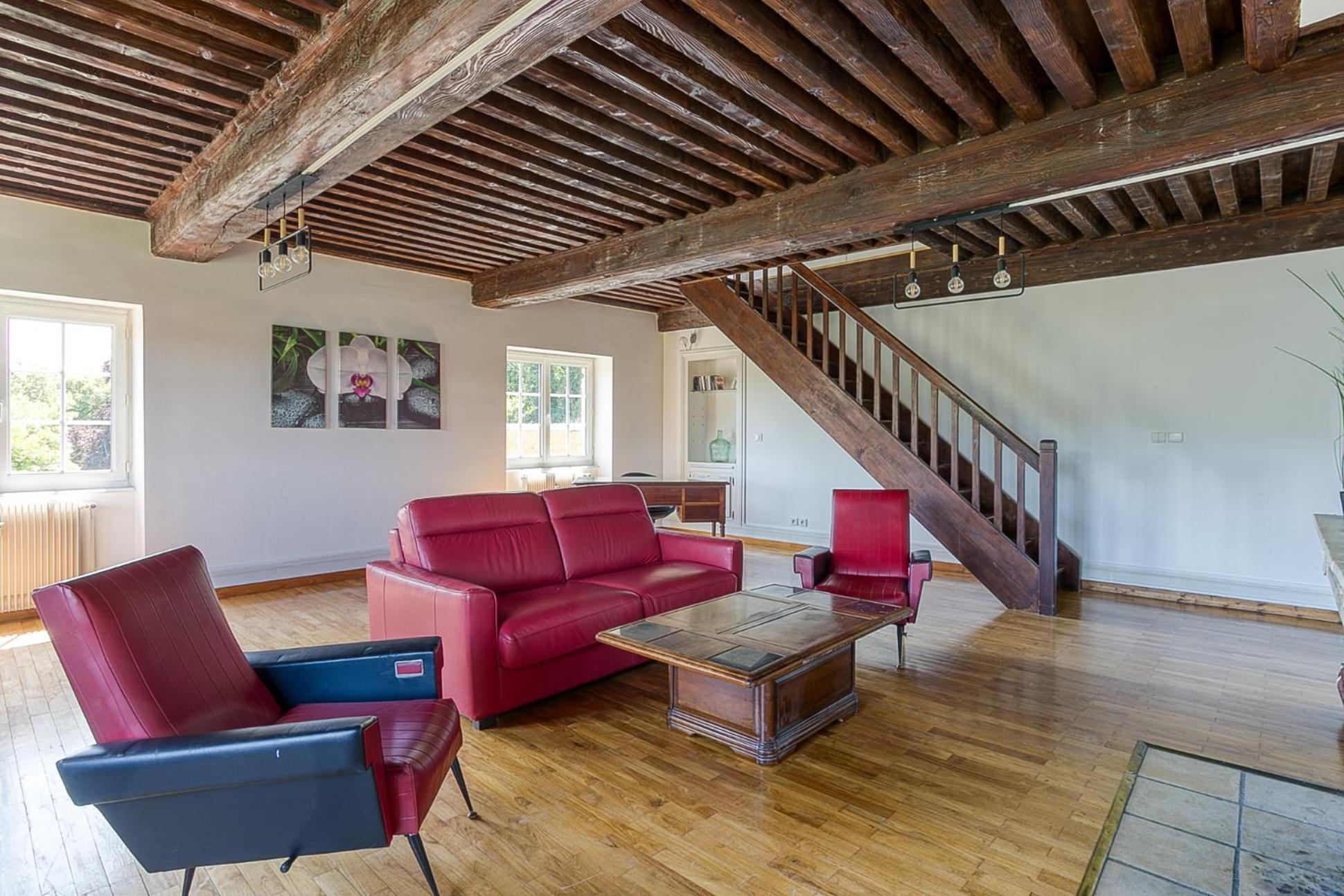 Sejourner Au Chateau De La Roue Grand Appartement Lissieu Exterior foto